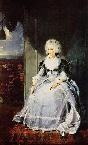 Sir Thomas Lawrence Portrait of Queen Charlotte Spain oil painting art